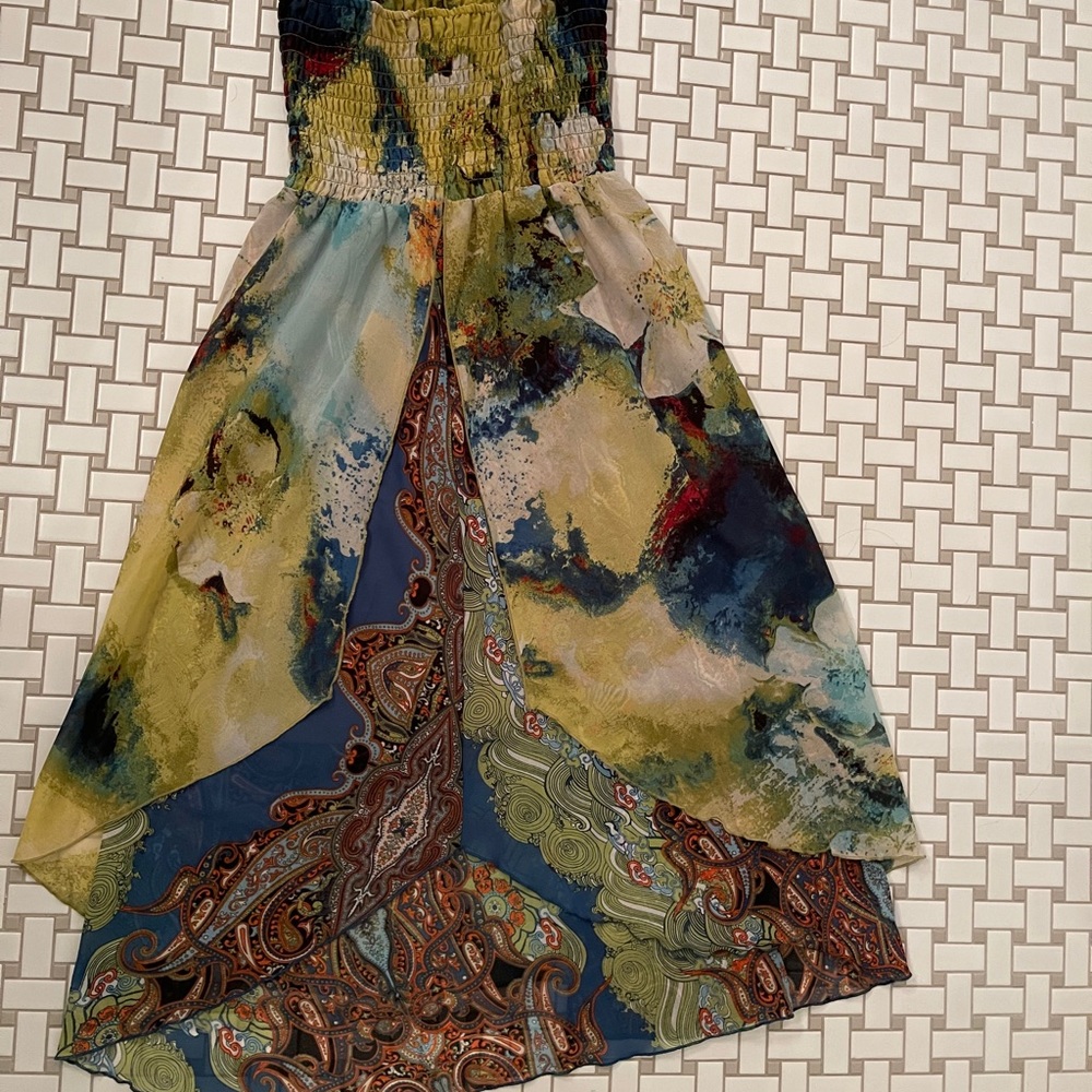Sunny Leigh Strapless dress